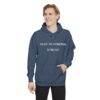 Unisex Therapist:  Like a Normal Person, But Way Cooler Garment-Dyed Hoodie - Image 44