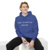 Unisex Therapist:  Like a Normal Person, But Way Cooler Garment-Dyed Hoodie - Image 19