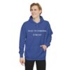 Unisex Therapist:  Like a Normal Person, But Way Cooler Garment-Dyed Hoodie - Image 26