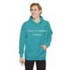 Unisex Therapist:  Like a Normal Person, But Way Cooler Garment-Dyed Hoodie - Image 17