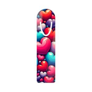 Colorful Heart Bookmark - Perfect Gift for Book Lovers