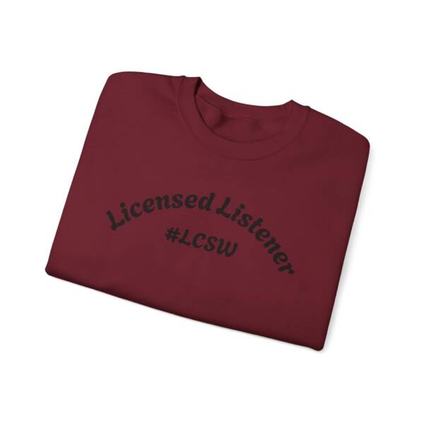 Licensed Listener Crewneck Sweatshirt - #LCSW Unisex Heavy Blend - Image 35