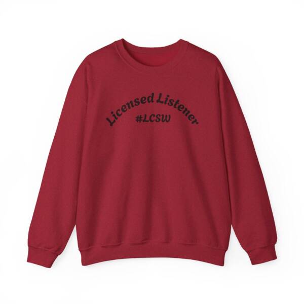 Licensed Listener Crewneck Sweatshirt - #LCSW Unisex Heavy Blend - Image 29