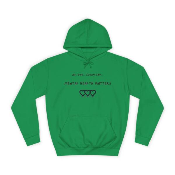 Unisex Mental Health Matters Hoodie | All Day Every Day | Cozy College Apparel for Awareness - Image 9