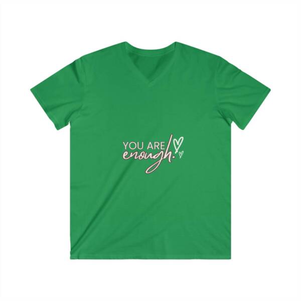 V-Neck Tee - You Are Enough Design - Image 5