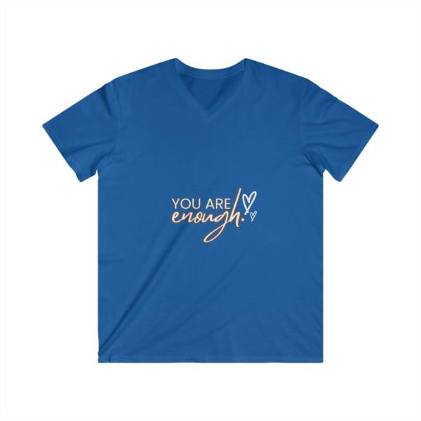 V-Neck Tee - You Are Enough Design - Image 9
