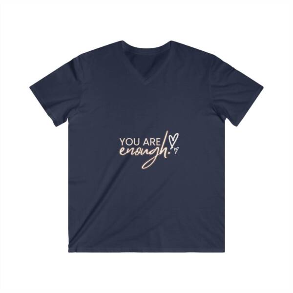 V-Neck Tee - You Are Enough Design - Image 11