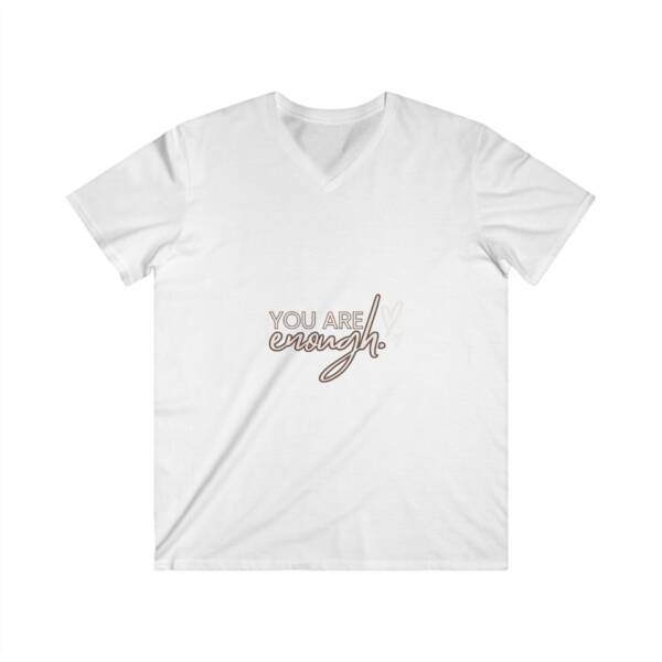 V-Neck Tee - You Are Enough Design