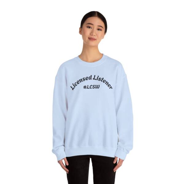 Licensed Listener Crewneck Sweatshirt - #LCSW Unisex Heavy Blend - Image 16