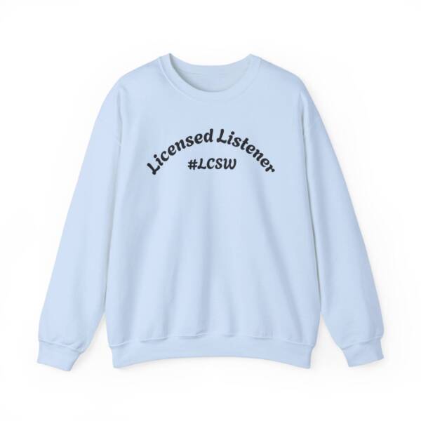 Licensed Listener Crewneck Sweatshirt - #LCSW Unisex Heavy Blend - Image 13