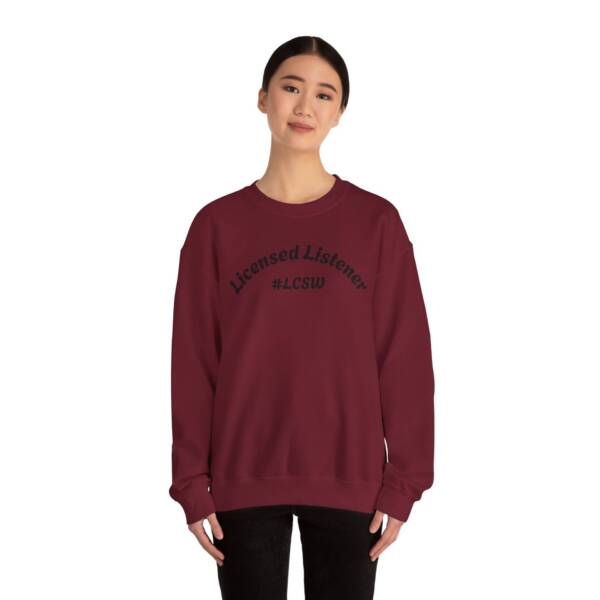 Licensed Listener Crewneck Sweatshirt - #LCSW Unisex Heavy Blend - Image 36