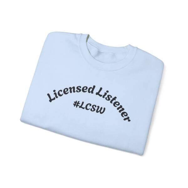 Licensed Listener Crewneck Sweatshirt - #LCSW Unisex Heavy Blend - Image 15