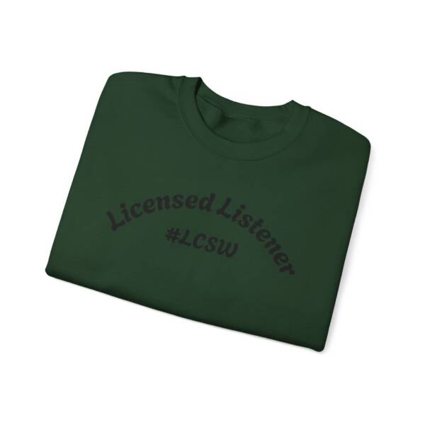 Licensed Listener Crewneck Sweatshirt - #LCSW Unisex Heavy Blend - Image 11