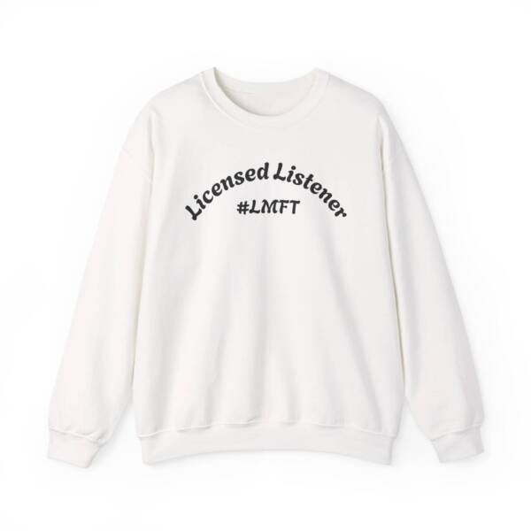 Licensed Listener Crewneck Sweatshirt - #LMFT Unisex Heavy Blend
