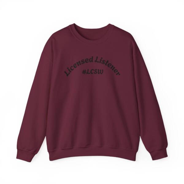 Licensed Listener Crewneck Sweatshirt - #LCSW Unisex Heavy Blend - Image 5