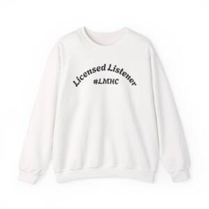 Licensed Listener Crewneck Sweatshirt - #LMHC Unisex Heavy Blend