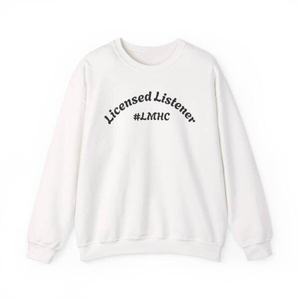 Licensed Listener Crewneck Sweatshirt - #LMHC Unisex Heavy Blend